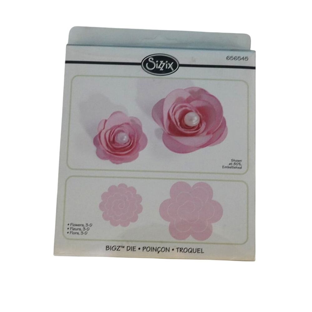 Sizzix Bigz Die Flowers 3-D 656545